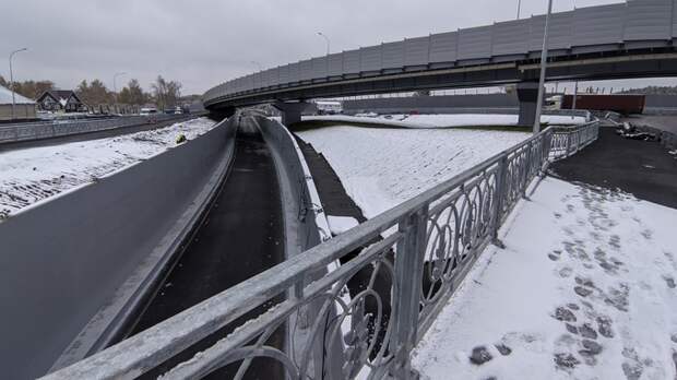 Транспортная развязка в Барнауле, октябрь 2025 года / Фото: amic.ru