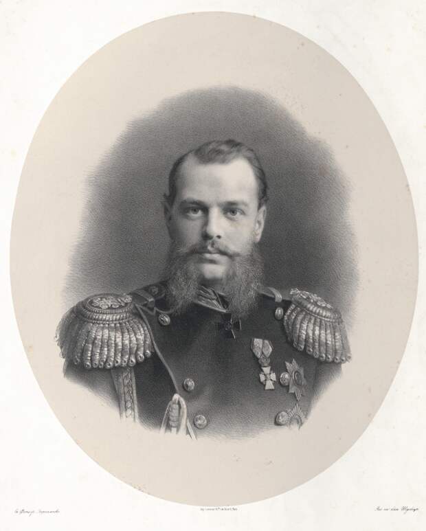 5. Литография К. И. Шульца первой половины 1870-х гг. с фотографии К. И. Бергамаско.