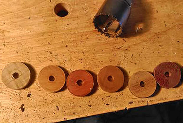 Заготовки деревянных колец