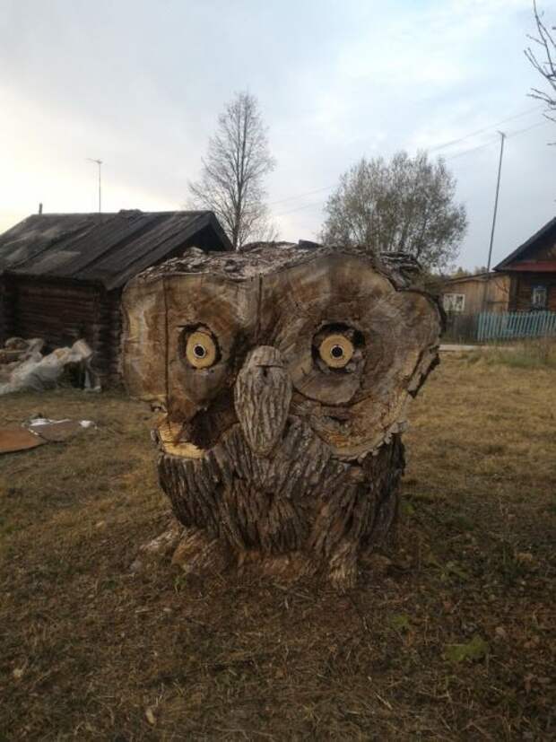 Деревянная сова