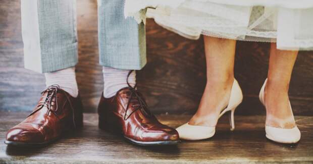обувь жениха и невесты