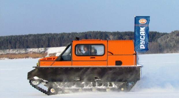 Суперлегкий российский вездеход Хорт-3918, который при полном баке проезжает по бездорожью 300 км