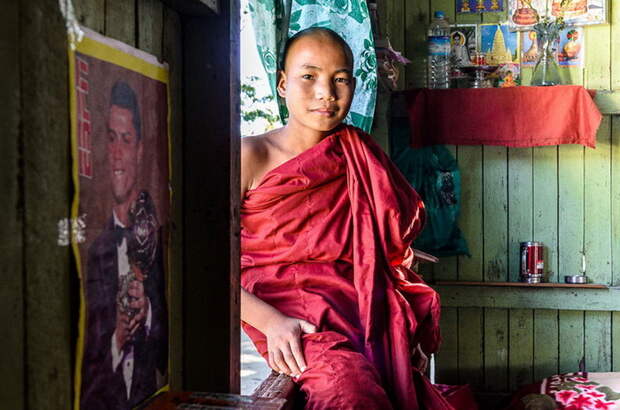 Мьянма в фотографиях Adriaan Louw