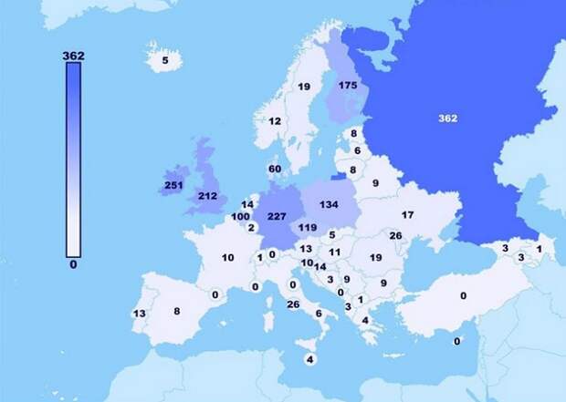 20 занимательных карт, которые не показывают в школе
