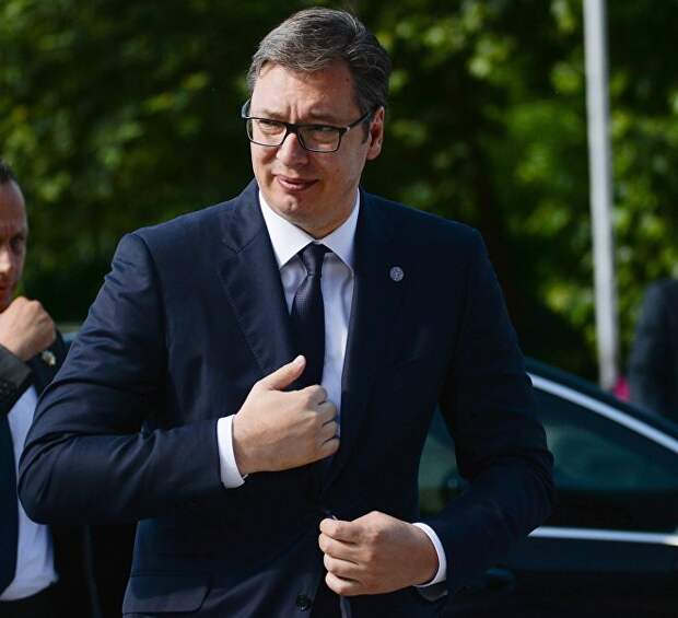 Президент республики Сербии Александр Вучич Президент республики Сербии Александр Вучич