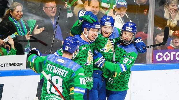 «Салават Юлаев» обыграл «Шанхай Дрэгонс», забросив пять шайб в ворота китайского клуба