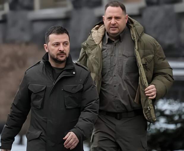 Ермак, который обещал уйти на фронт, приехал туда с голливудским актёром (ФОТО)