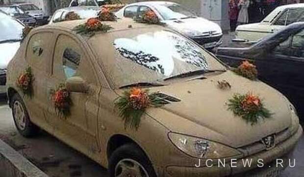 Самые необычные свадебные автомобили