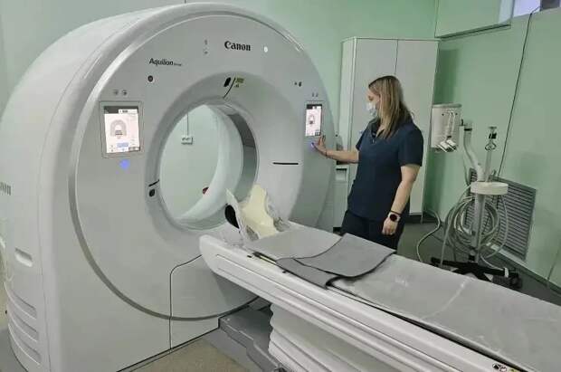 В Тульскую областную больницу поступил современный аппарат РКТ