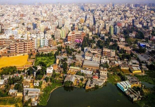 Десять самых густонаселённых городов мира