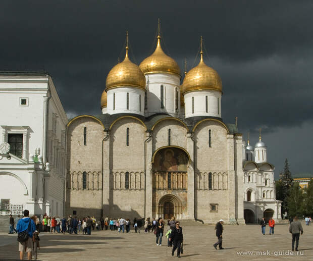 Московский Кремль. Часть 2.  Успенский Собор...