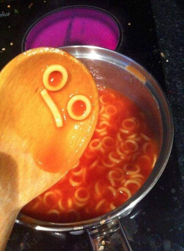 Забавная еда