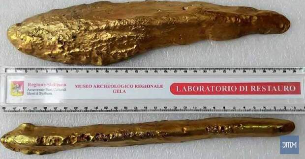 На месте древнего кораблекрушения найден орихалк – металл из Атлантиды