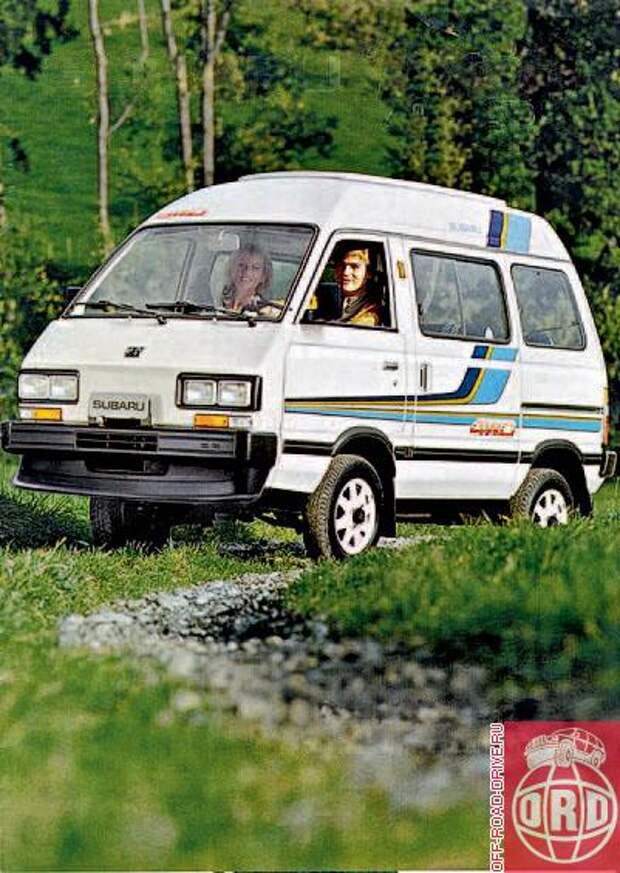 Subaru Libero – самый маленький полноприводный автомобиль на рынке в 80-е годы.