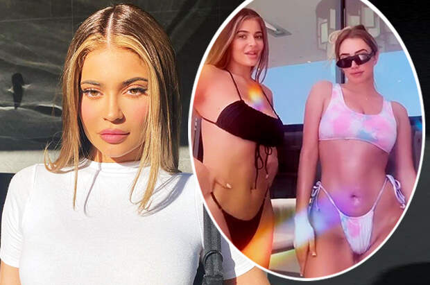 Кайли Дженнер станцевала в бикини ради челленджа в TikTok