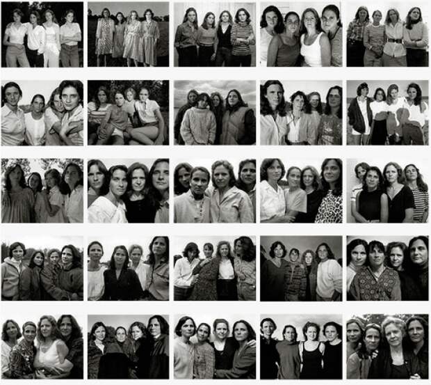 40-летний фотопроект Николаса Никсона: Сёстры Браун
