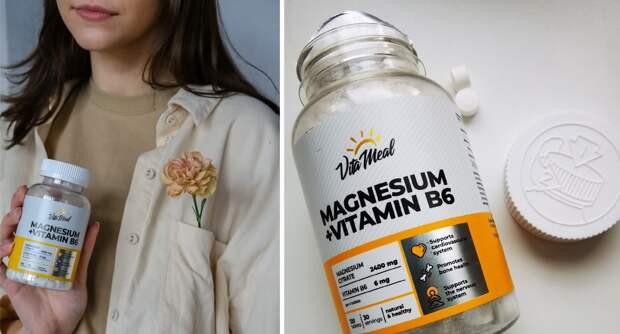 Какой вкус у настроения: MAGNESIUM+Vitamin B6 VitaMeal