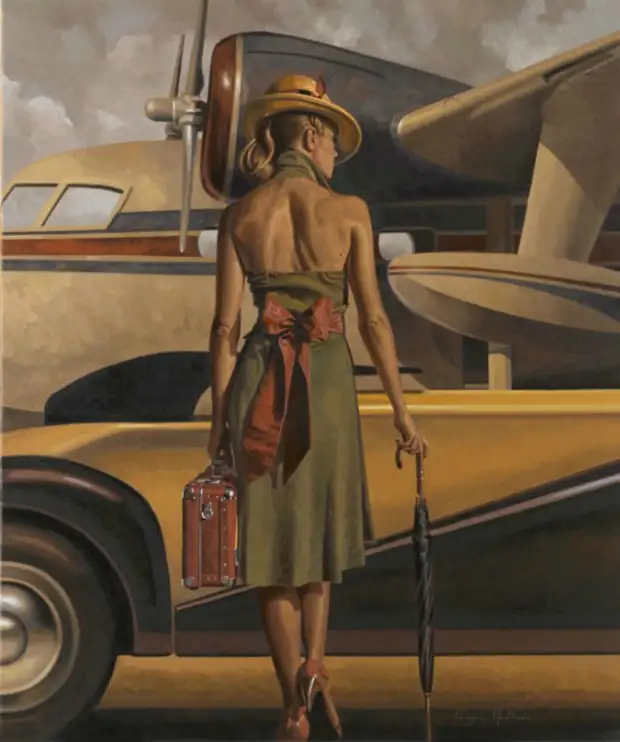PEREGRINE HEATHCOTE (АНГЛИЯ, 1973)...Перегрин Хиткот Живописец