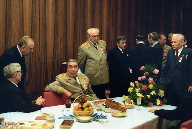Леонид Брежнев в Крыму, 1973 год