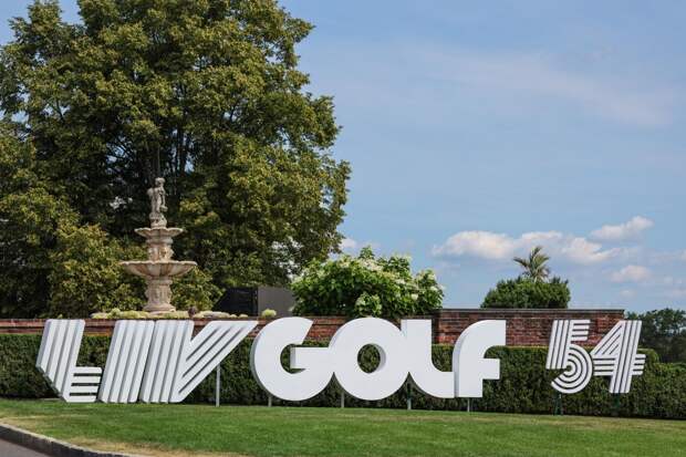 LIV Golf 54 Signage