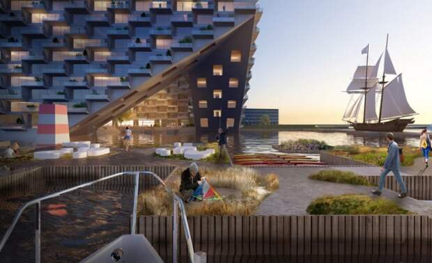 Архитекторский проект голландской фирмы Bjarke Ingels Group (BIG).