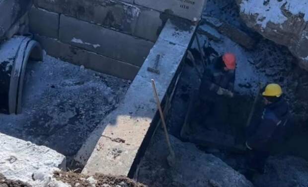 Новый обводной коллектор строят в районе Федоровского водохранилища