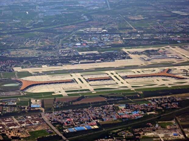 Международный аэропорт Шоуду, обслуживающий Пекин — второй по пасажиропотоку в мире в мире, деньги, китай, красота, стройка