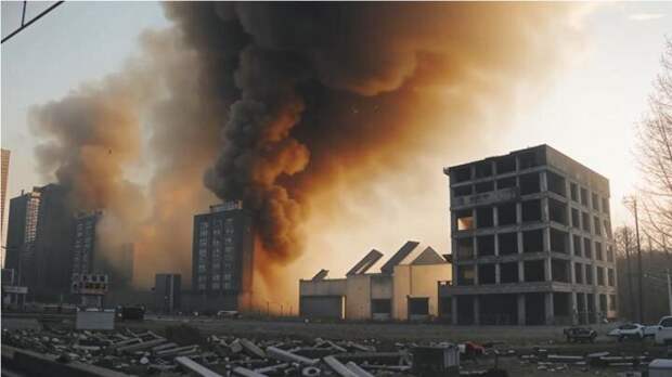 Волчанск в огне: Над городом столбы дыма. ВС России работают по позициям ВСУ в жилых кварталах