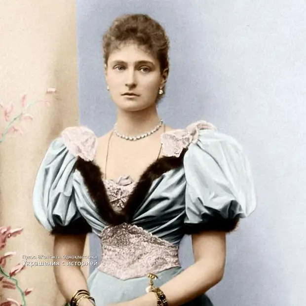 Принцесса Виктория Алиса Елена Луиза Беатриса Гессен-Дармштадтская императрица Александра Фёдоровна