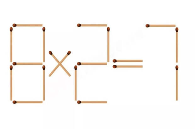 Головоломка со спичками, которая заставит попотеть даже опытных