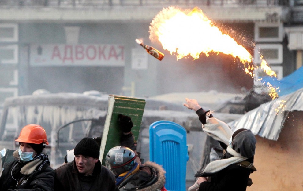 Беспорядки в Киеве