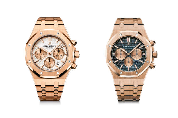 Хронографы Royal Oak Selfwinding Chronograph 38 mm и 41 mm, Audemars Piguet
