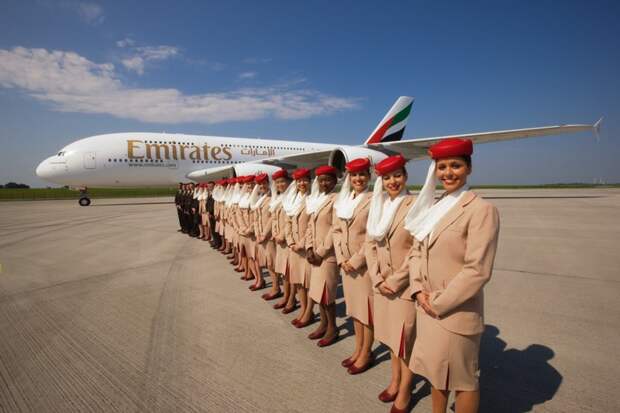 1. Авиакомпания Emirates СССР, авиакомпании, самолеты