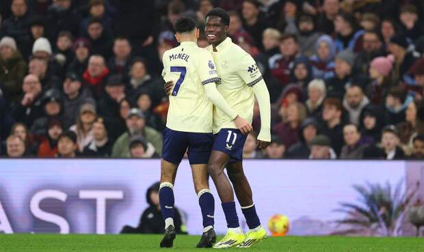 «Эвертон» обыграл на выезде «Астон Виллу» и одержал первую победу в 2026-м году