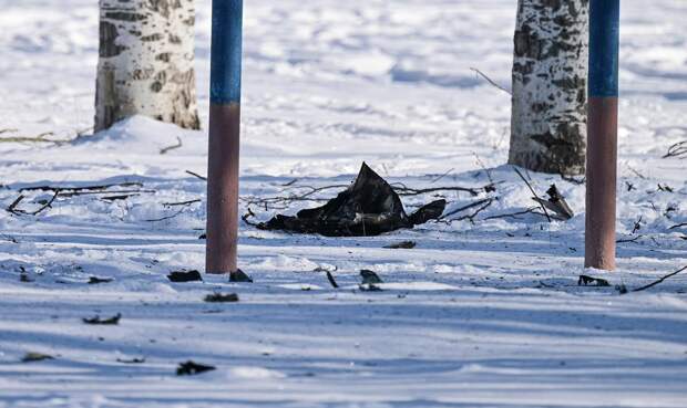Обломки БПЛА обнаружили в российском городе