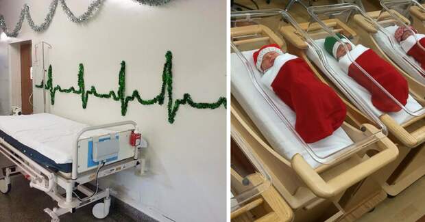 10+ Hospital Christmas Decorations That Show Medical Staff Are The Most Creative People Ever