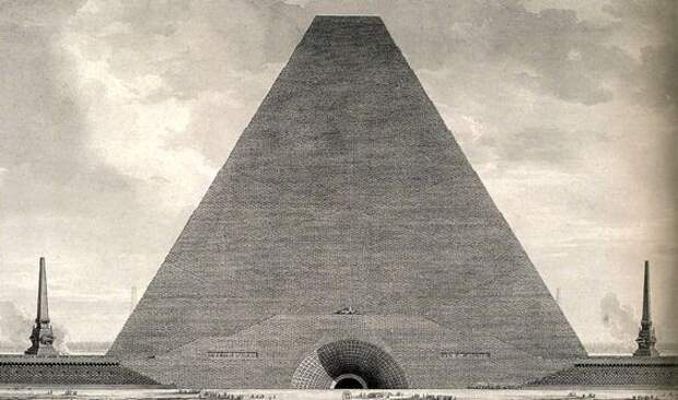 Загадка архитекторов Этьена Булле и Клода Леду идеи которому давали «сущности выходящие из тени», изображение №2