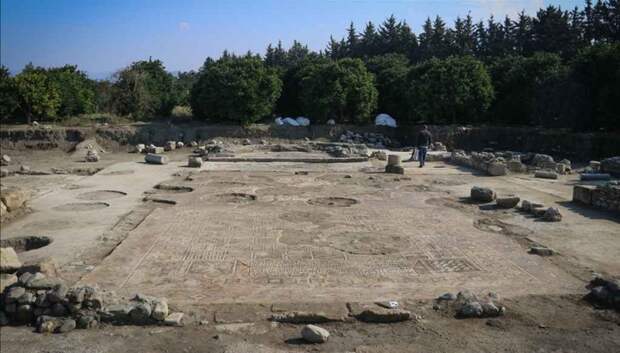 В древней Антиохии нашли мозаику с благодарственной надписью