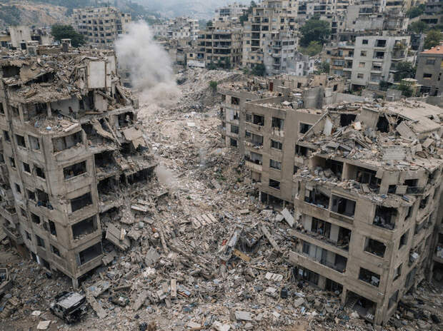 Блогер из США показал кадры разрушений в Ливане и обвинил Израиль в срыве переговоров