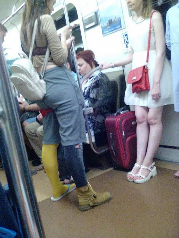 Самые странные пассажиры подземки