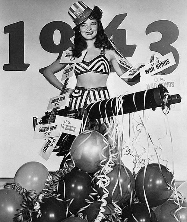 33. Американская армейская поздравительная открытка с Новым 1943 годом. вторая мировая война, история, фотография