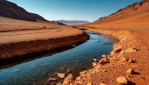 Учёные заглянули «под поверхность» Марса и нашли следы древних рек
