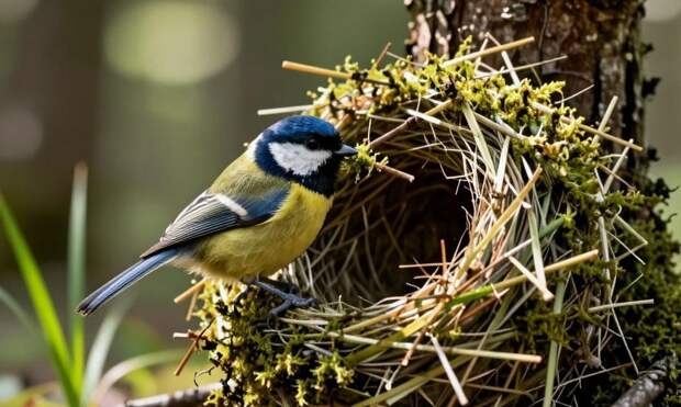 Зачем птицы тащат в гнезда окурки сигарет, выяснили в Лодзинском университете