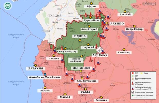 Террористы «Ан-Нусры»* готовятся атаковать армию Сирии на юге Идлиба