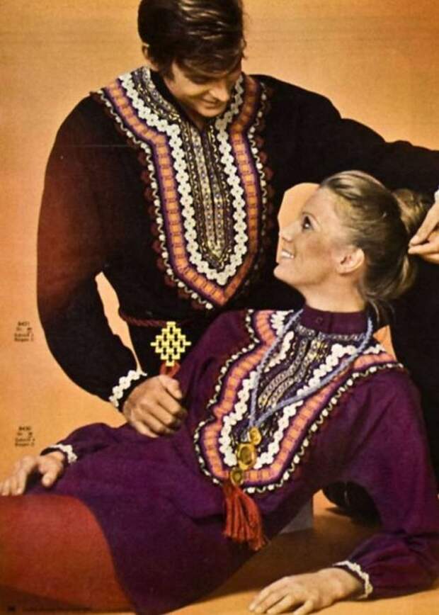 Именно в 1970-х годах ХХ столетия этнический стиль стал очень актуальным и невероятно модным.