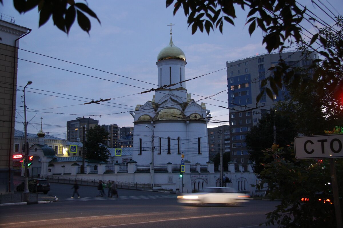 на улицах города