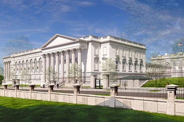 Президент США Трамп представил первый макет будущего бального зала за $300 млн