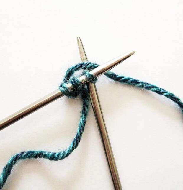 Как при вязании набрать петли шнуром i-cord или полым шнуром: мастер-класс
