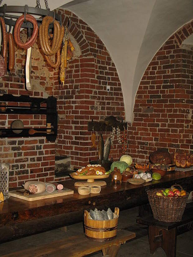 File:Malbork Castle Kitchen 1.jpg