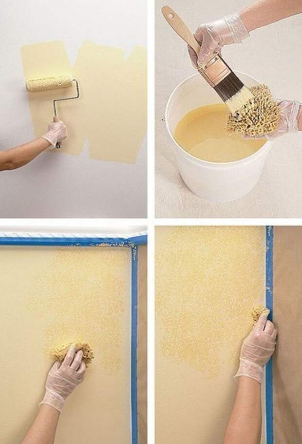 5 бюджетных способов покрасить стены
